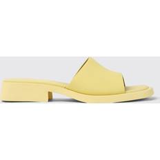 Dam - Gula Sandaler Camper Dana Platt Sandal För Kvinnor - Lt Pastell Gul