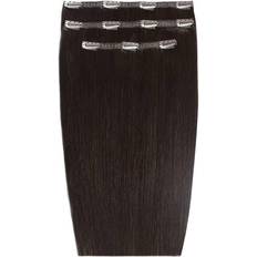 Hair extensions Beauty Works Deluxe Clip-In 18 Inch Hair Extensions Colours Ebony 1B