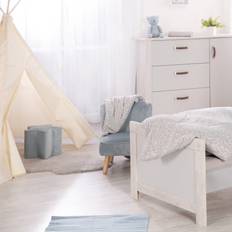Roba Pouf Enfant Lil Sofa Forme Étoile Bleu Clair