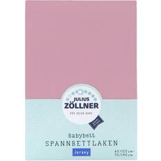 Julius Zöllner spannbetttuch jersey 60x120 blush top