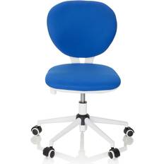 Stühle hjh OFFICE Kinderdrehstuhl KID VIVO Stoff ohne Armlehnen hjh