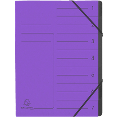 Exacompta Stapled Spine Multipart File 245 x 320mm in Size Purple Cover