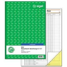 Kalender & Notizblöcke Sigel Kassenbuch/EDV Formularbuch KG429