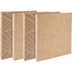 Brown Binders & Folders Exacompta Eterneco Ring Binder 2 Cardboard A4