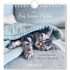 Office Supplies Grafik Werkstatt Postcard Calendar 2024 On Quiet Paws