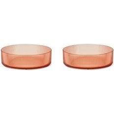 Punainen Lautaset ja Kulhot Liewood 2-Pack Joel Bowls Tuscany Rose One Size Pink