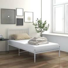 vidaXL 90x200 metal Sengeramme