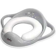 Zebra Padded toilet trainer Grey/Whi. [Levering: 6-14 dage]