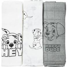 Matelas à langer Disney 101 Dalmatiens Lot de 3 langes 60 x 60 cm