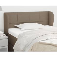 vidaXL Ad Orecchio Tortora 103x23x78/88 cm in Tessuto Testiera