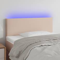 vidaXL med LED-lys 90x5x78/88 Sengegavl
