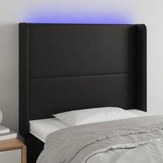 vidaXL med LED-lys Sengegavl
