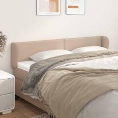 vidaXL with Ears Cappuccino Headboard