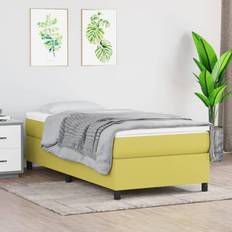 100cm - 200cm Lits avec Cadre vidaXL Boxspringbett Stoff Rahmenbett