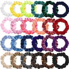 Funtopia Small Velvet Scrunchies 24 Pcs