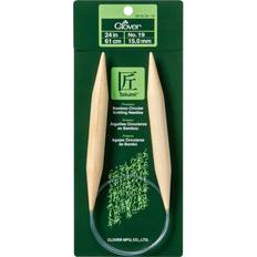 Clover Takumi Bamboo Circular Knitting Needles 24"-Size 19 -1624-19