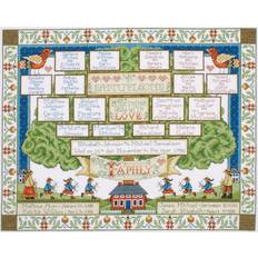 Design Works Design Works Counted Cross Stitch Kit 16"X20"-Family Tree 14 Count