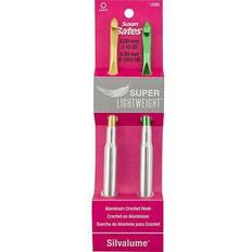 Crochet Hooks Susan bates silvalume super lightweight aluminum crochet hook set-size 3pk