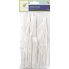 Painting Knives Plastic Palette Knives 5/Pkg