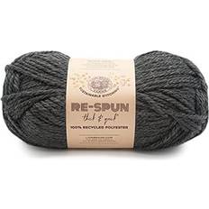 Lion Brand Re-Spun Thick & Quick Yarn-Raven -843-153