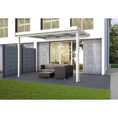 Gutta Weiß Gutta Premium Terrassendach 3094 3060 weiß, Acryl