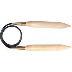 Circular Needles Knitting Needles Knitpro Jumbo Birch Rundpinde Birk 150cm 35,00mm 59in