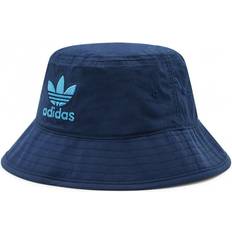 Bleu - Homme Chapeaux Adidas Originals Adicolor Archive Bucket Hat - Night Indigo