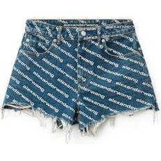 Alexander Wang Bite Logo Short - Deep Blue Denim