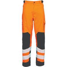 Elka Visible Xtreme Stretch Arbetsbyxa - Varsel Orange/Svart