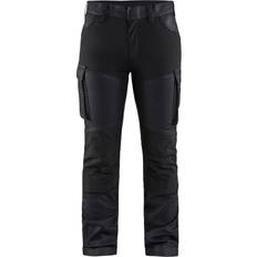 Blåkläder Womens Service Denim Stretch Trousers - Navy Blue