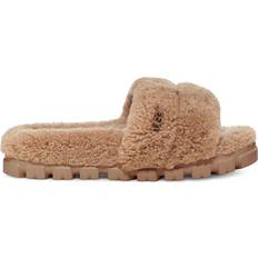 Women - Wool Slippers UGG Cozette Curly - Chestnut