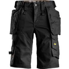 Snickers Dam Arbetsbyxor Snickers 6147 AllroundWork Shorts stretch, dam, svart/svart