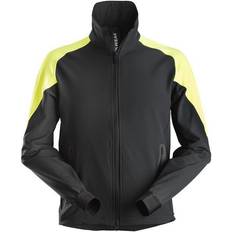 Snickers FlexiWork Neon Jacket - Black/Neon Yellow