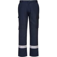 Portwest Bizflame Plus Lightweight Stretch Panelled Trouser - Navy