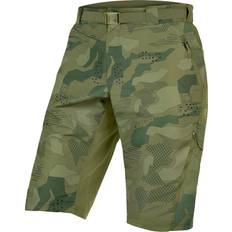 Endura Herren, Velohosen, Hummvee Short mit Innenhose 3XL Grün