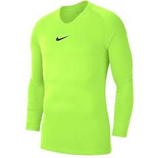 Nike Dri-FIT Park First Layer Men's Soccer Jersey - Volt/Black