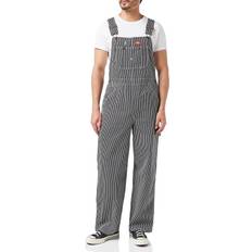 Dickies Hickory Hängselbyxor För Män - Hickory Stripe