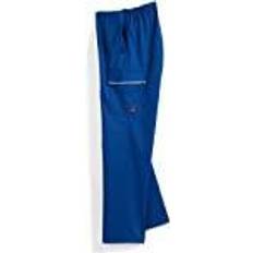 Work Trousers With Elasticated Back - Royal Blue