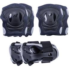 Skateboard K2 Performance Pad Set Nero Bianco Donna