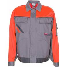 Braun Arbeitsjacken Planam Bundjacke Visline V1 zink/orange/schiefer