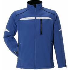 Planam Softshelljacke DuraWork kornblau/schwarz