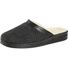 Fischer Men's Open-Back Slippers - Black/Anthrazit