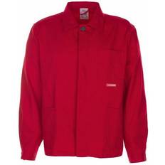 Red Work Jackets Planam Arbeitsjacke BW 290 mittelrot