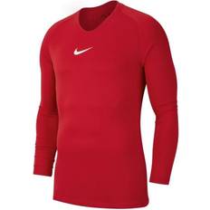 Nike Dri-FIT Park First Layer Men's Soccer Jersey - University Red/White