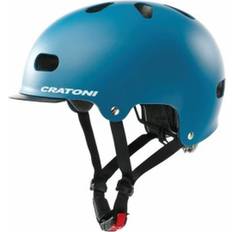 Cratoni Cykelhjälmar Cratoni Unisex Jugend C-Mate Helmet, Blau Matt