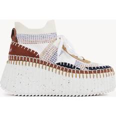 Chloé Nama Wedge Sneakers - Hvid