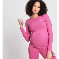 Women's Power Maternity Long Sleeve Top Sangria
