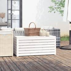 vidaXL Havekasse 101x50,5x46,5 massivt fyrretræ