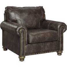 Brown Lounge Chairs Ashley Signature Nicorvo Nailhead Trim Lounge Chair