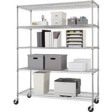 Furniture Trinity 5-Tier Commercial Duty XL Shelving System